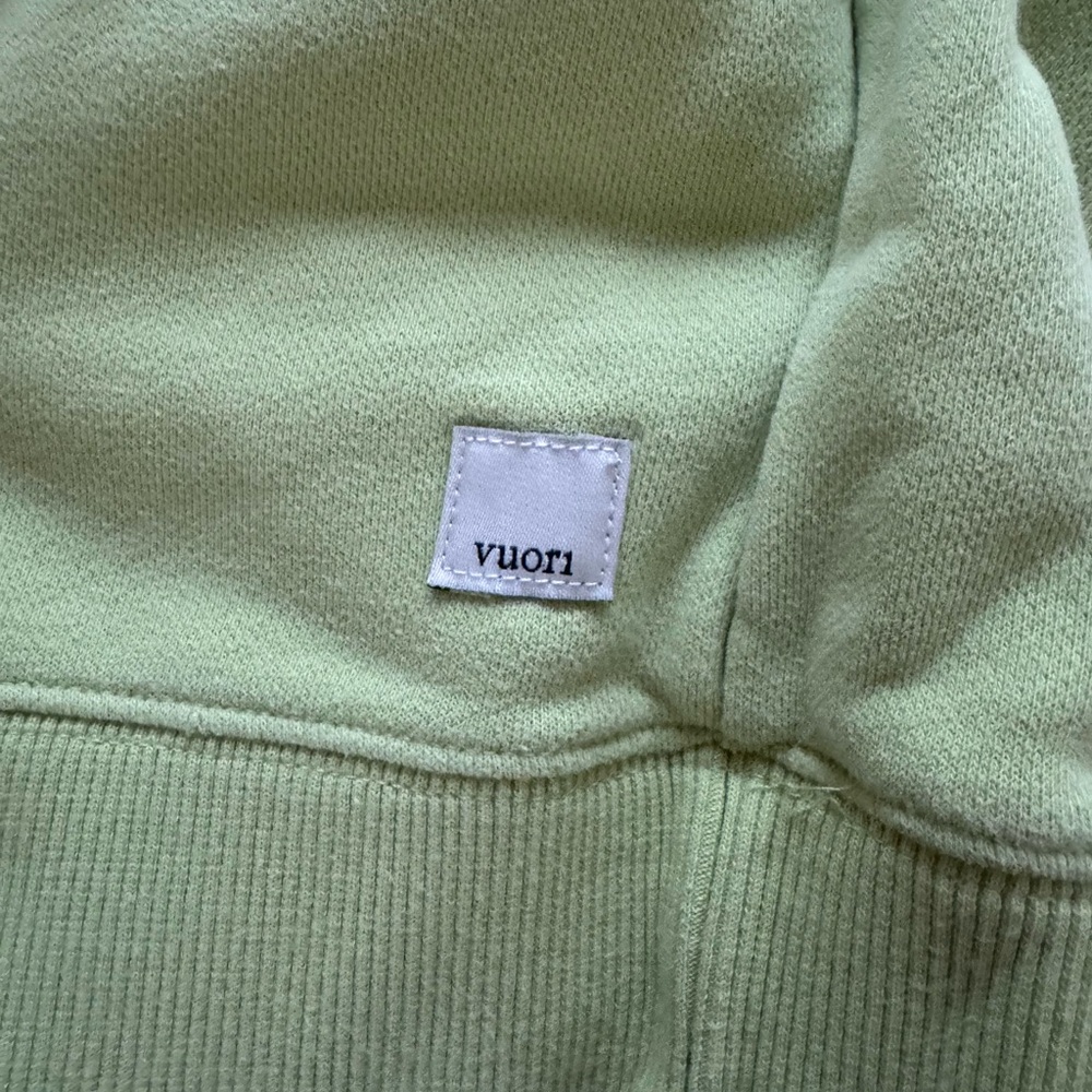 Vuori Women's Mint Green Hoodie